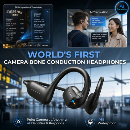 Alvira RoamSight Bone Conduction Headphones