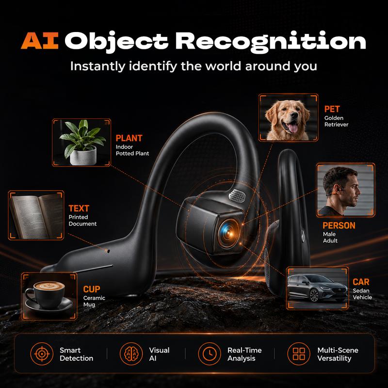 Alvira RoamSight Bone Conduction Headphones
