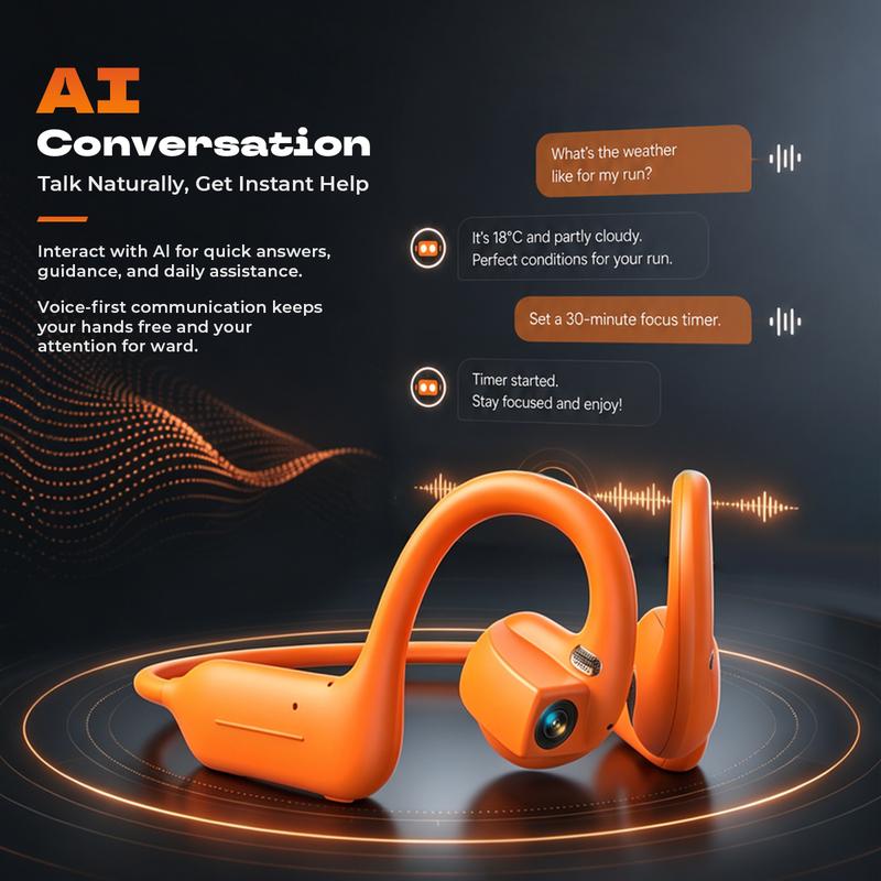Alvira RoamSight Bone Conduction Headphones