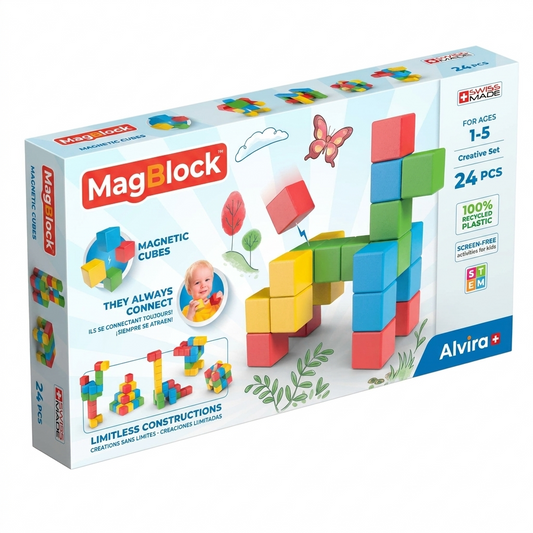 Alvira MagBlock Choke-Free Magnetic Blocks