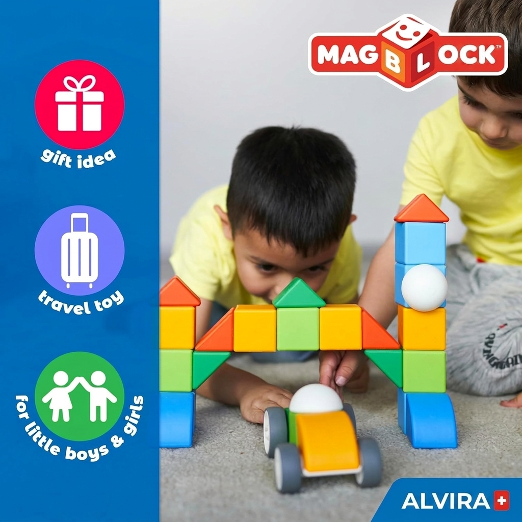Alvira MagBlock Choke-Free Magnetic Blocks
